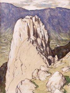 Der Pfeilerfelsen, 1928 von Charles John Holmes