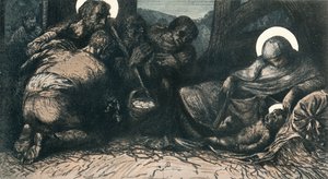 Die Geburt Christi, um 1900