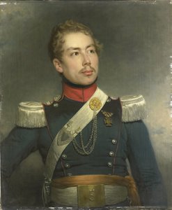 Christian Edouard Fraser (1812-79), Zweiter Leutnant des 5. Dragonerregiments von Charles Howard Hodges