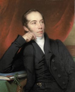 Porträt von Pieter Ernst Hendrik Praetorius, Makler, Zeichner und Maler. Vorsitzender des Vorstands des Rijksmuseums 1852-74