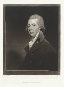 Porträt des Staatsmannes William Pitt