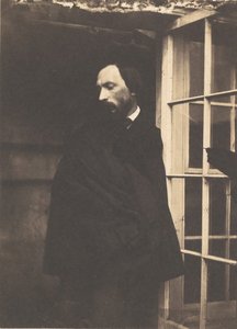 [Auguste Vacquerie in Marine Terrace], 1855. Schöpfer: Charles Hugo, Auguste Vacquerie von Charles Hugo, Auguste Vacquerie