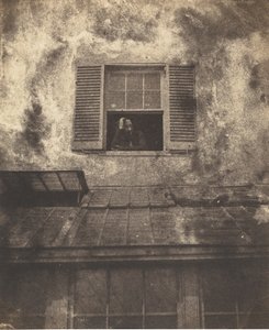 Auguste Vacquerie am Fenster, Marine Terrace von Charles Hugo, Auguste Vacquerie