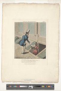 Besuch bei Miss Dinah, Platte Nummer 11 von 20, adaptiert aus Life in Philadelphia von Edward W. Clay von Charles Hunt