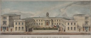 Das Lambeth Asyl für Mädchen, gegründet 1758, ca. 1840 von Charles Ingrey