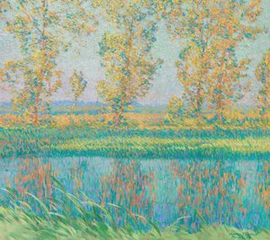 Sommerlandschaft von Charles J. Palmie