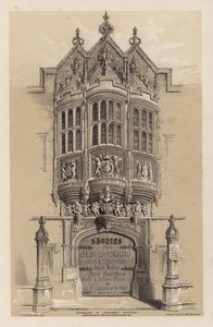 Frontispiz für Old English Mansions, Dritte Serie, von C J Richardson