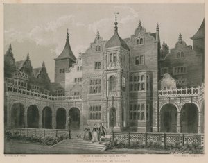Holland House, Middlesex von Charles James Richardson