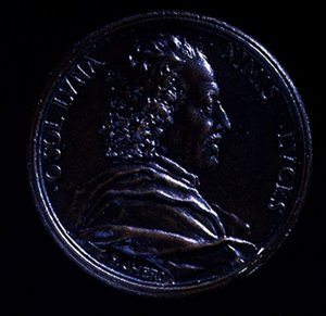 Porträtmedaille von Gian Lorenzo Bernini (1598-1680)