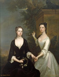 Lady Henrietta und Lady Elizabeth Finch, ca. 1732