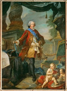Ludwig von Frankreich, Dauphin, Sohn von Ludwig XV. von Charles Joseph Natoire