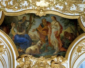 Psyche bei den Hirten von Charles Joseph Natoire