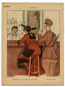 Das Rote Lachen, Satirisch in Farben von Charles Laborde
