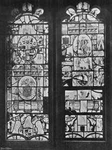 Ein Fenster im Korridor