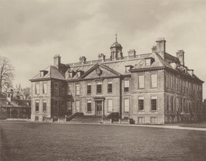 Belton House, Grantham, die Eingangsfront von Charles Latham