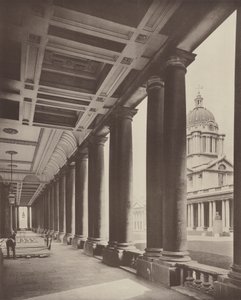 Greenwich Hospital, die Kolonnade von Charles Latham