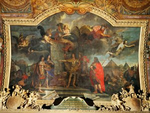 Ludwig XIV. gibt den Befehl, vier Festungen in Holland anzugreifen