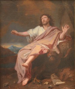 Der heilige Johannes der Evangelist auf Patmos