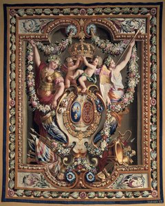 Wandteppich, 1715-1716