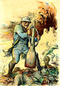 Karikatur von General Nivelle in "Le Rire" vom 20. Januar