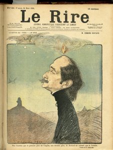 Illustration von Charles Leandre (1862-1934) für das Cover von Le Rire