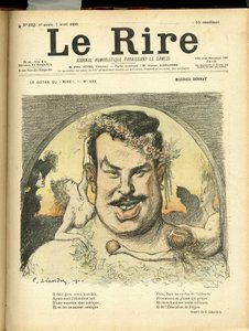 Illustration von Charles Léandre (1862-1934) für das Cover von Le Rire