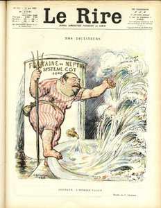 Illustration von Charles Leandre (1862-1934) in Le Rire von Charles Leandre