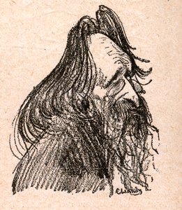 Jules Guesde (1845-1922), französischer Politiker - Gravur in „Unser lieber Souverän“ von Paul Bosq - Illustration von Charles Leandre (1862-1934) 1898 von Charles Leandre