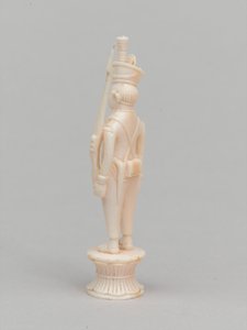 Weißer Bauer, Schachfigur, Indien, ca. 1820 von Charles Leandre