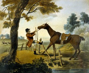 Proof of Bottom, aus The Pytchley Hunt, graviert von F. Jukes (1745-1812)