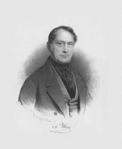 Porträt des Dirigenten und Komponisten Nicolas-Lambert Wéry 1789-1867, 1842