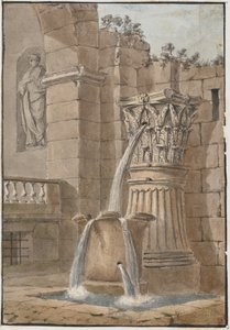 Brunnen in einem Innenhof