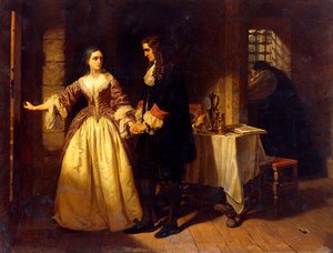 Der Abschied von Lord William und Lady Rachel Russell im Jahr 1683