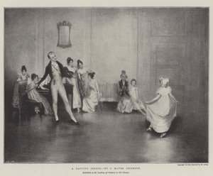 Eine Tanzstunde von Charles MacIvor or MacIver Grierson