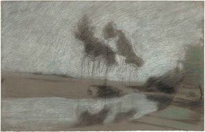 Mystische Landschaft, 1894 von Charles Marie Dulac