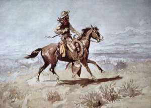 Fischerboote von Charles Marion Russell