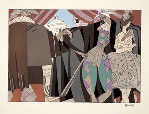 Comedie Italienne, aus Sports & Divertissements, veröffentlicht 1914