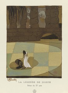 La Légende de Joseph, Szene des II. Aktes von Charles Martin