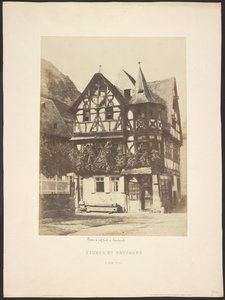 Études et Paysages: Haus aus dem 16. Jahrhundert, in Baccharah