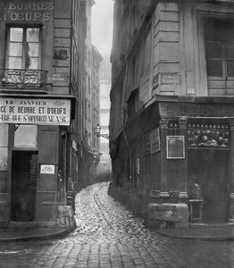 Rue Tirechape, von der Rue St. Honore, Paris, 1858-78 von Charles Marville