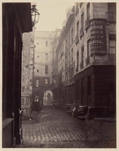„Rue au Lard“, Paris von Charles Marville