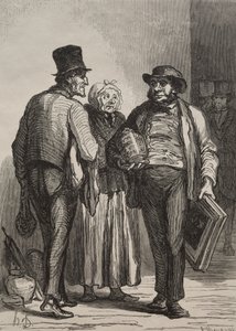 Der Auktionsraum: Die Händler von Charles Maurand
