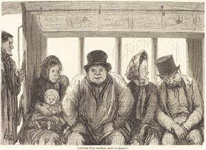 Innenraum eines Omnibusses [untere Hälfte]