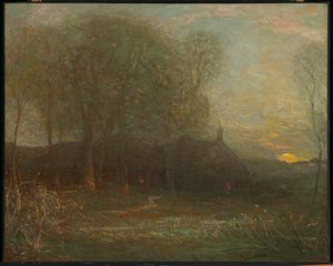 Der Erntemond von Charles Melville Dewey