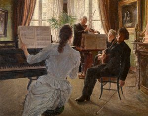 Das Quartett von Charles Mertens