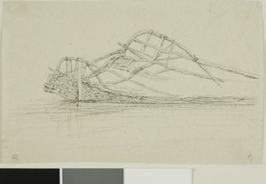 Ein neuseeländischer Schwimmer von Charles Meryon