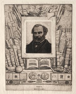 Armand Gueraud aus Nantes, Drucker und Literat, 1862
