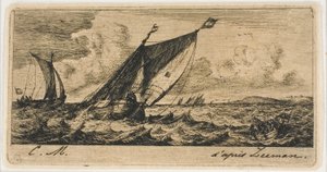 Haarlemer Boote in Amsterdam