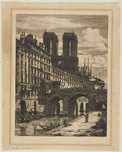 Die kleine Brücke von Charles Meryon