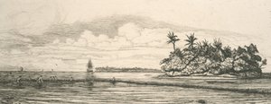 Ozeanien, Inseln bei Uvea von Charles Meryon